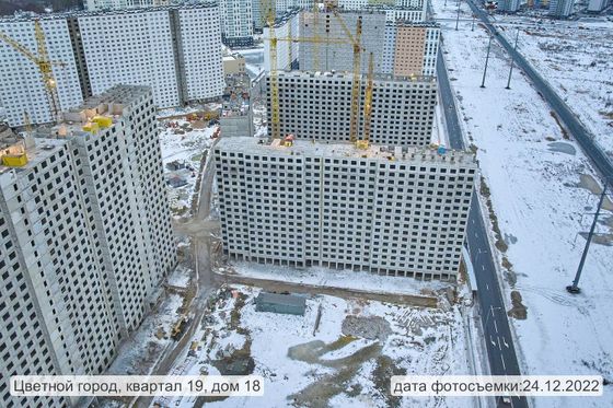 ЖК «Цветной город», Муринская дорога, 31, к. 3 — 4 кв. 2022 г.