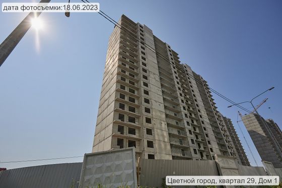 ЖК «Цветной город», ул. Пахомовская, 21 — 2 кв. 2023 г.