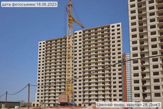 ЖК «Цветной город», ул. Пахомовская, 25 — 2 кв. 2023 г.