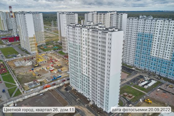 ЖК «Цветной город», Муринская дорога, 8, к. 4 — 3 кв. 2022 г.