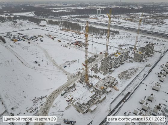 ЖК «Цветной город», ул. Пахомовская, 23 — 1 кв. 2023 г.