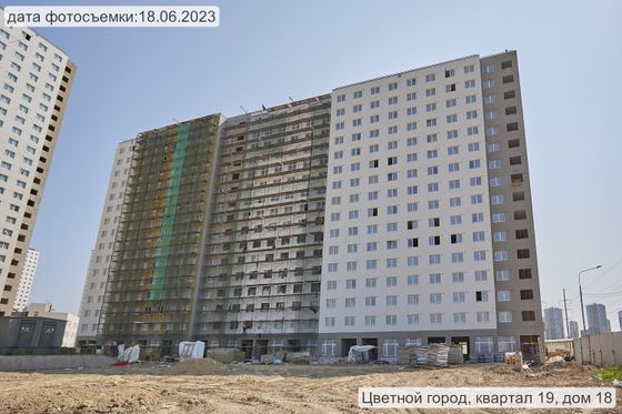 ЖК «Цветной город», Муринская дорога, 31, к. 3 — 2 кв. 2023 г.