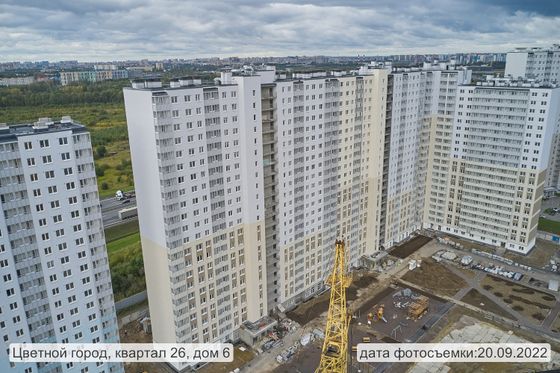 ЖК «Цветной город», Чарушинская ул., 26, к. 1 — 3 кв. 2022 г.