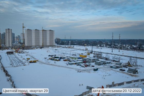 ЖК «Цветной город», ул. Пахомовская, 25 — 4 кв. 2022 г.