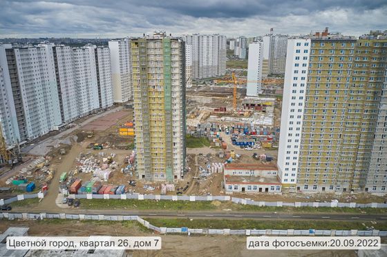 ЖК «Цветной город», Пахомовская ул., 22 — 3 кв. 2022 г.