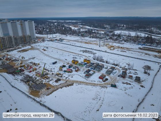 ЖК «Цветной город», ул. Пахомовская, 25 — 1 кв. 2023 г.