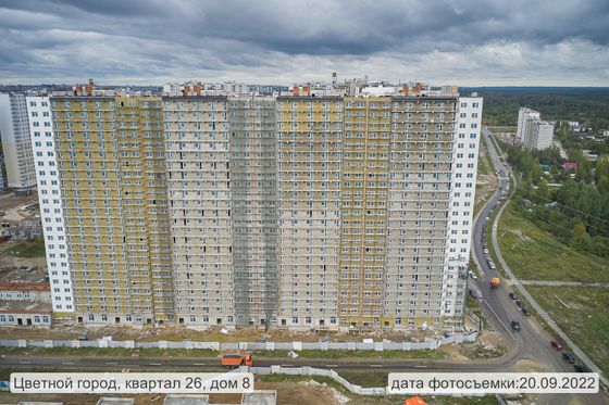 ЖК «Цветной город», Пахомовская ул., 26 — 3 кв. 2022 г.