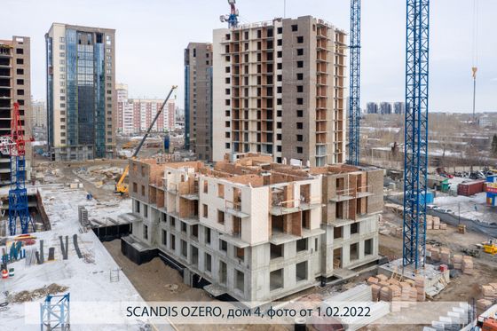 Микрорайон «SCANDIS OZERO» (Скандис Озеро), ул. Авиаторов, 20 — 1 кв. 2022 г.