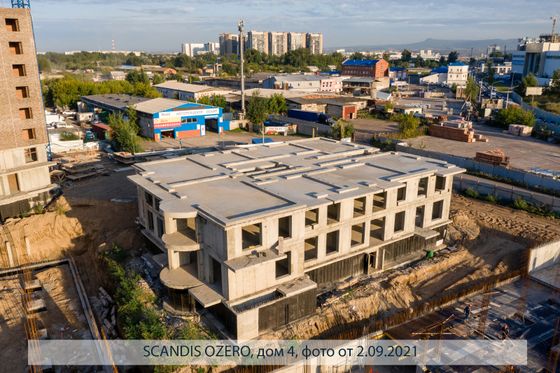 Микрорайон «SCANDIS OZERO» (Скандис Озеро), ул. Авиаторов, 20 — 3 кв. 2021 г.