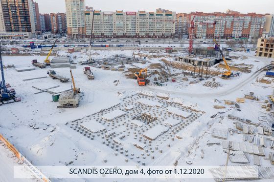 Микрорайон «SCANDIS OZERO» (Скандис Озеро), ул. Авиаторов, 20 — 4 кв. 2020 г.