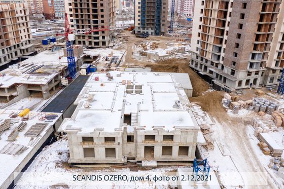 Микрорайон «SCANDIS OZERO» (Скандис Озеро), ул. Авиаторов, 20 — 4 кв. 2021 г.