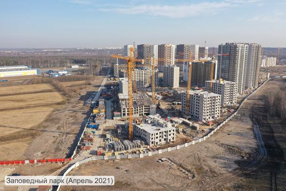 ЖК «Заповедный парк», пр. Орлово-Денисовский, 15, к. 1 — 2 кв. 2021 г.