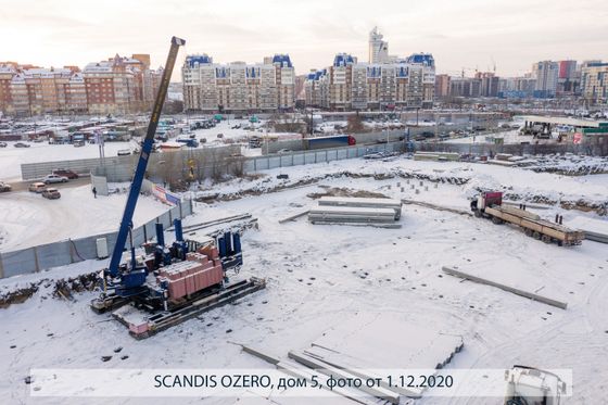 Микрорайон «SCANDIS OZERO» (Скандис Озеро), ул. Авиаторов, 18 — 4 кв. 2020 г.