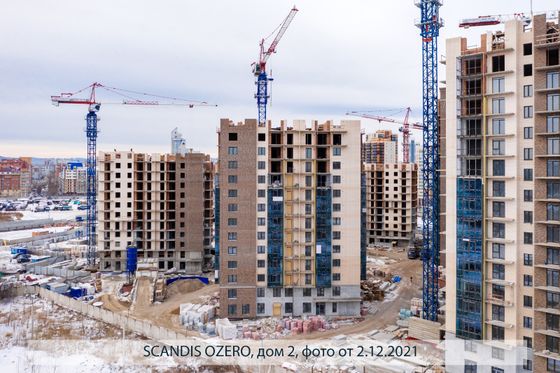 Микрорайон «SCANDIS OZERO» (Скандис Озеро), ул. Авиаторов, 24 — 4 кв. 2021 г.