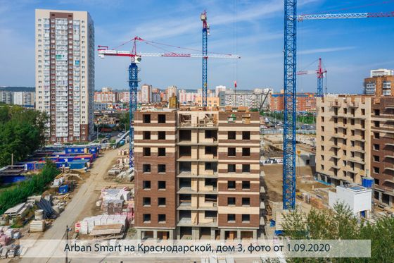 ЖК «Арбан Smart на Краснодарской» (Apбaн Cмapт на Краснодарской), Краснодарская ул., 40/3 — 3 кв. 2020 г.