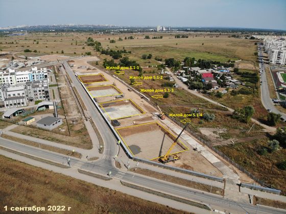 Жилой район «Южный город», ул. Агнии Барто, 4 — 3 кв. 2022 г.