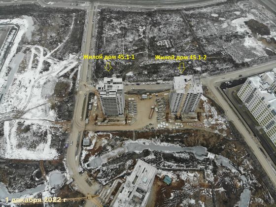 Жилой район «Южный город», ул. Татищева, 4 — 4 кв. 2022 г.