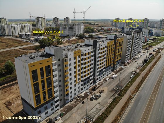 Жилой район «Южный город», ул. Алабина, 44 — 3 кв. 2022 г.