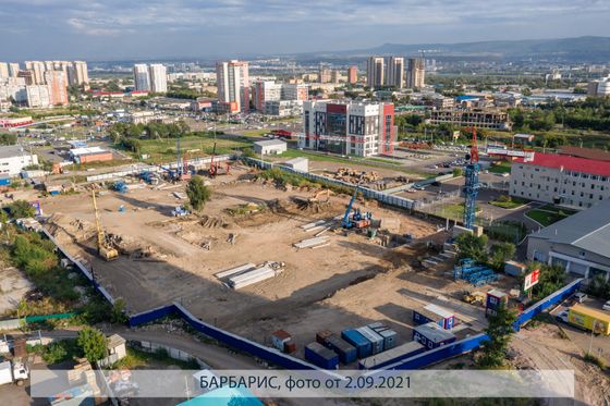 ЖК «Барбарис», корпус 1 — 3 кв. 2021 г.