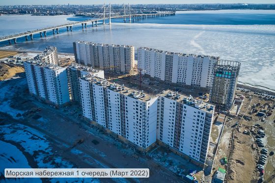 ЖК «Морская набережная. Бульвар» — 1 кв. 2022 г.