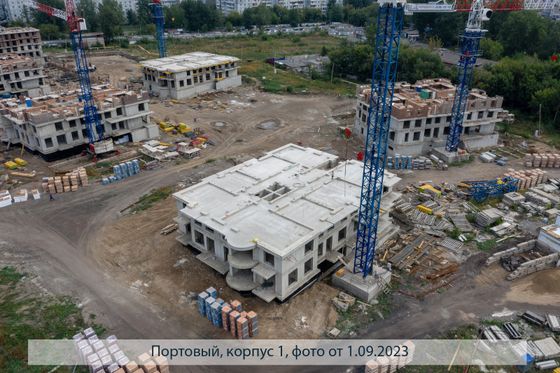 ЖК «Портовый» — 3 кв. 2023 г.