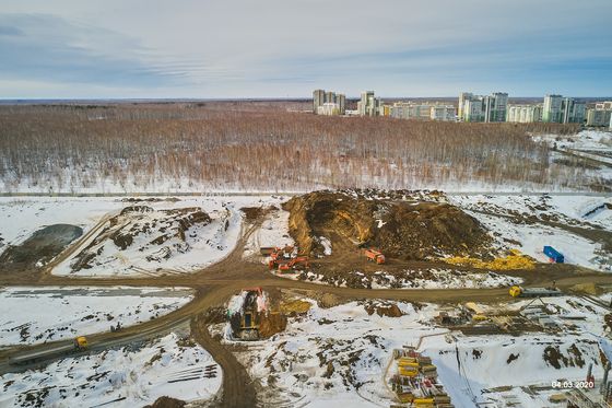 ЖК «Ньютон», пр. Комсомольский, 143 — 1 кв. 2020 г.