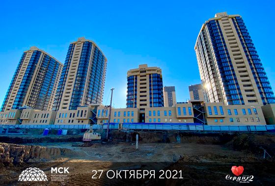 ЖК «Сердце Ростова 2», ул. Ларина, 45, стр. 2 — 4 кв. 2021 г.