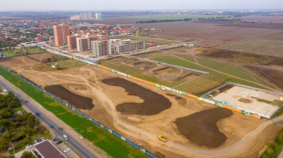 Микрорайон «Родные просторы», ул. Природная, 10Б, к. 22 — 4 кв. 2020 г.