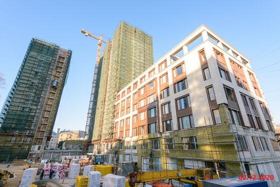Клубный дом «На Тишинке», корпус 2 — 4 кв. 2020 г.