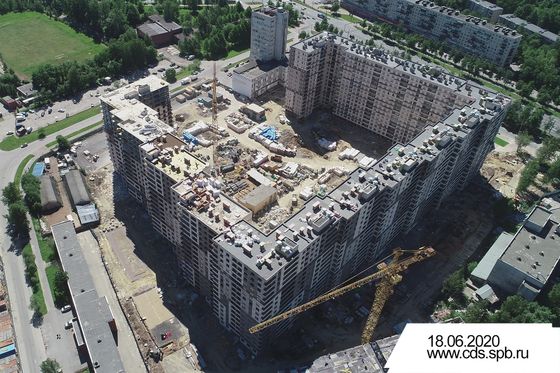 ЖК ЦДС «Полюстрово», Пискарёвский пр., 25, к. 2 — 2 кв. 2020 г.