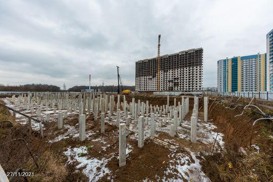 Микрорайон «Лобня Сити», ул. Колычева, 7 — 4 кв. 2021 г.