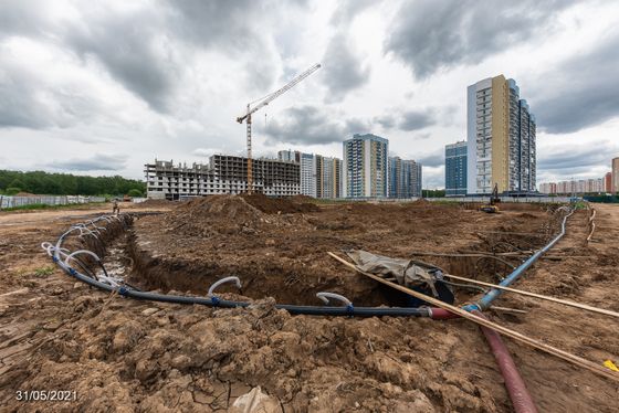 Микрорайон «Лобня Сити», ул. Колычева, 7 — 2 кв. 2021 г.