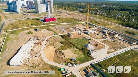 ЖК «Цветной город», Пахомовская ул., 22 — 3 кв. 2019 г.