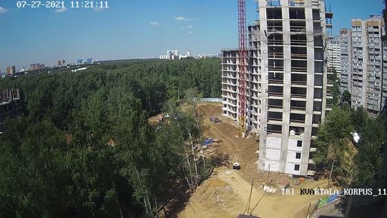 ЖК «Три квартала», пос. Развилка, 31Б — 3 кв. 2021 г.
