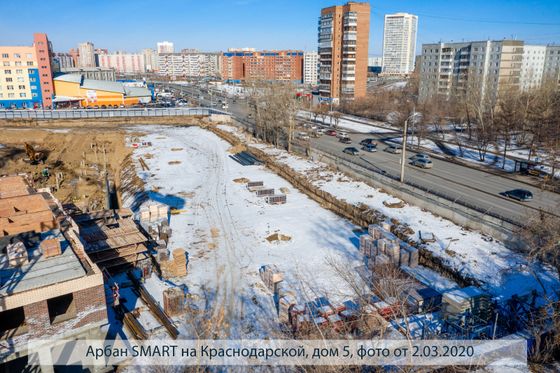 ЖК «Арбан Smart на Краснодарской» (Apбaн Cмapт на Краснодарской), Краснодарская ул., 40/1 — 1 кв. 2020 г.