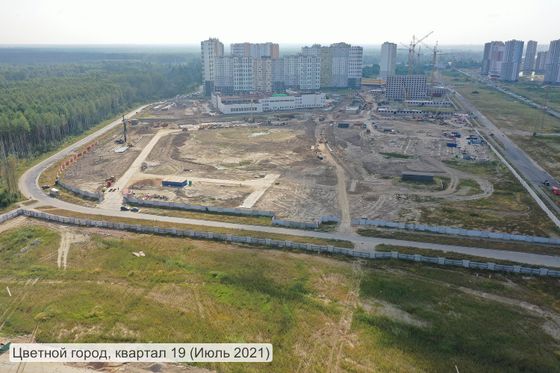 ЖК «Цветной город», Муринская дорога, 29 — 3 кв. 2021 г.