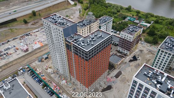 Жилой район «Айвазовский City», ул. Пожарных и Спасателей, 1 — 2 кв. 2023 г.