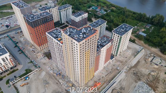 Жилой район «Айвазовский City», ул. Пожарных и Спасателей, 1 — 3 кв. 2023 г.