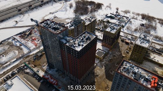 Жилой район «Айвазовский City», ул. Пожарных и Спасателей, 1, к. 1 — 1 кв. 2023 г.