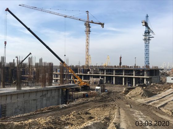 ЖК «Город у реки», ул. 23-я Линия, 54, стр. 5 — 1 кв. 2020 г.