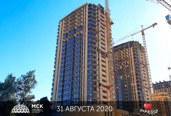 ЖК «Сердце Ростова 2», ул. Ларина, 45, стр. 1 — 3 кв. 2020 г.