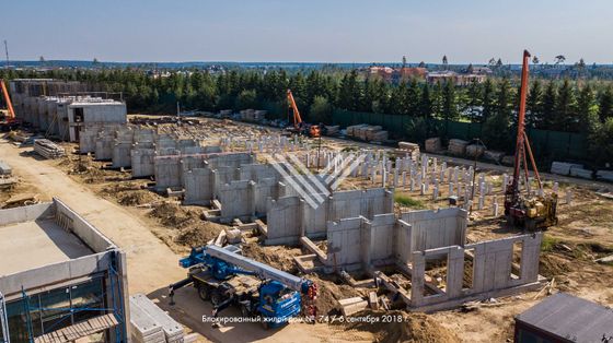 Коттеджный поселок «Futuro Park» (Футуро Парк), корпус 74 — 3 кв. 2018 г.