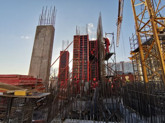 Дом «Chkalov» (Чкалов), пл. Курского Вокзала, 1 — 4 кв. 2020 г.