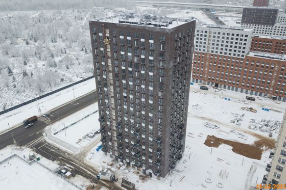 Жилой район «Саларьево парк», ул. Большое Понизовье, 1 — 4 кв. 2021 г.