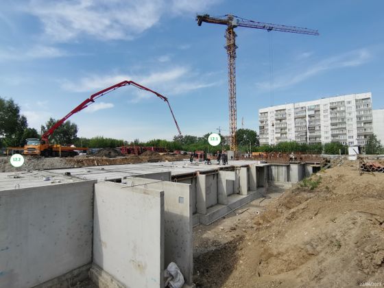 ЖК «АвиатоR» (Авиатор), корпус 12.1-12.3 — 2 кв. 2023 г.
