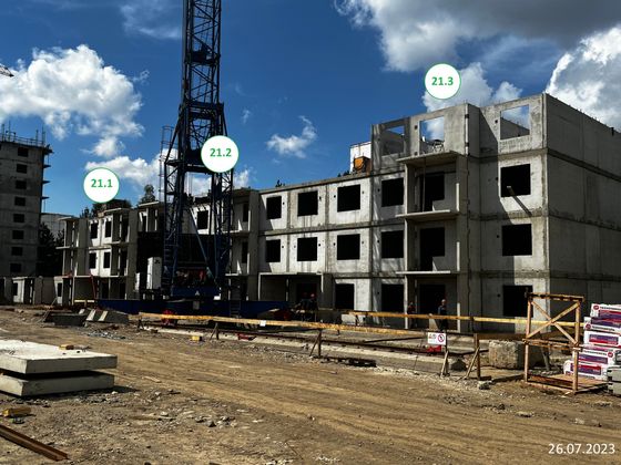 ЖК «АвиатоR» (Авиатор), корпус 21.1-21.3 — 3 кв. 2023 г.