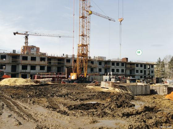 ЖК «АвиатоR» (Авиатор), корпус 18 — 1 кв. 2023 г.