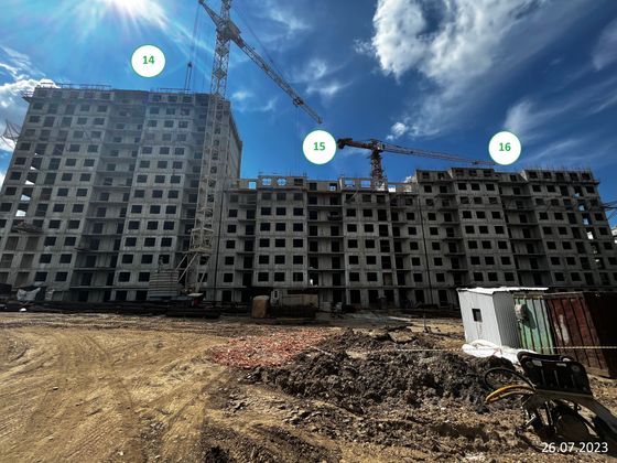 ЖК «АвиатоR» (Авиатор), корпус 14-14.1 — 3 кв. 2023 г.