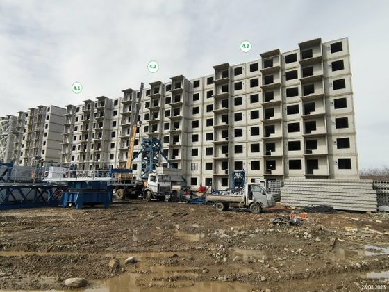 ЖК «АвиатоR» (Авиатор), корпус 4.1-4.3 — 1 кв. 2023 г.