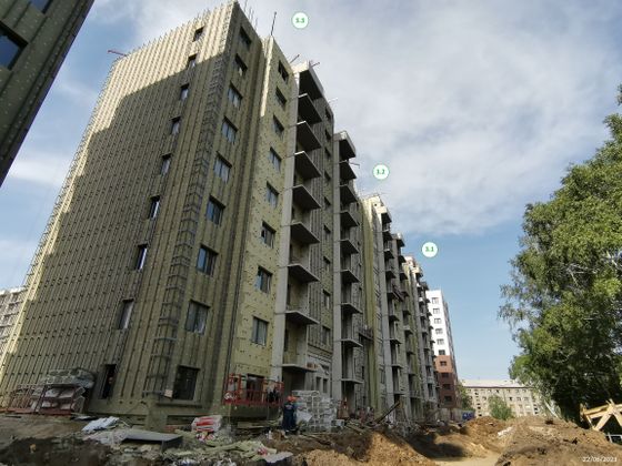 ЖК «АвиатоR» (Авиатор), корпус 3.1-3.3 — 2 кв. 2023 г.
